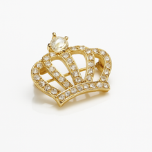Load image into Gallery viewer, Crystal Crown Tie Pin