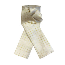 Load image into Gallery viewer, Pin Spot Riding Stock - Cream/Gold