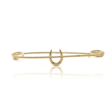 Load image into Gallery viewer, Traditional Horseshoe Stock Pin