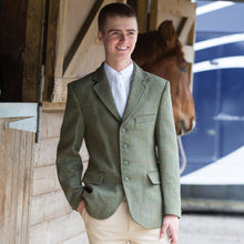 Load image into Gallery viewer, Boys Claydon Tweed Riding Jacket
