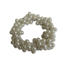 Load image into Gallery viewer, Pearl Beaded Scrunchie