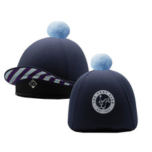 Load image into Gallery viewer, Official Junior Pony Club 2-In-1 Lycra Hat Silk