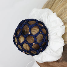 Load image into Gallery viewer, Rose Gold Bun Net