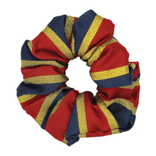 Load image into Gallery viewer, Lurex Stripe Hair Scrunchie