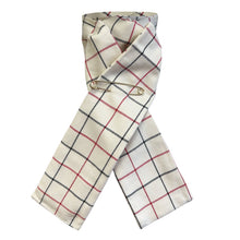 Load image into Gallery viewer, Tattersall Check Riding Stock - Black/Red