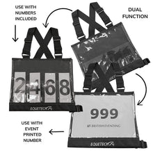 Load image into Gallery viewer, Eventing Hybrid Cross Country Number Bib + Numbers