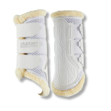 Load image into Gallery viewer, Stubben Airflow Brushing Boots Fleece