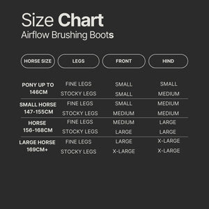 Stubben Airflow Brushing Boots Fleece Lined