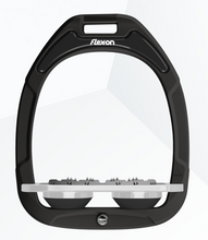 Load image into Gallery viewer, Flex-On Green Composite Flat Stirrups Black