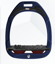 Load image into Gallery viewer, Flex-On Green Composite Flat Stirrups Navy
