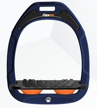 Load image into Gallery viewer, Flex-On Green Composite Flat Stirrups Navy