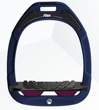 Load image into Gallery viewer, Flex-On Green Composite Flat Stirrups Navy