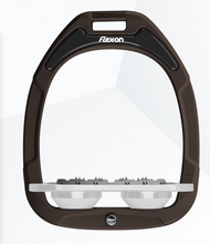 Load image into Gallery viewer, Flex-On Green Composite Flat Stirrups Brown