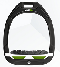 Load image into Gallery viewer, Flex-On Green Composite Inclined Stirrups Black