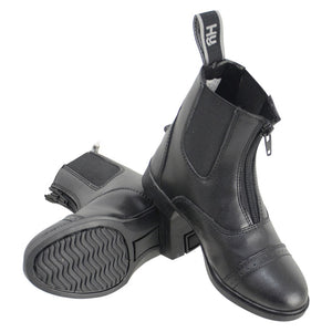 HyLAND York Adults Synthetic Zip Jodhpur Boots