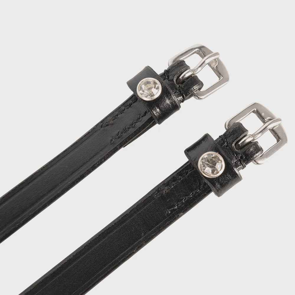 Hy Equestrian Diamante Stud Spur Straps