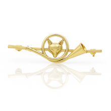 Load image into Gallery viewer, French Horn Fox Stock Pin
