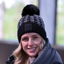 Load image into Gallery viewer, Houndstooth Waterproof Knit Hat
