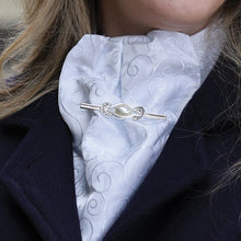 Load image into Gallery viewer, Pearl &amp; Horseshoes Stock Pin
