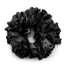 Load image into Gallery viewer, Rosette Beaded Hair Scrunchies
