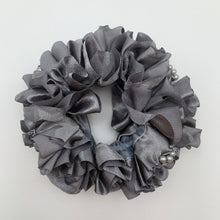 Load image into Gallery viewer, Rosette Beaded Hair Scrunchies
