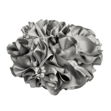 Load image into Gallery viewer, Rosette Crystal Hair Scrunchie
