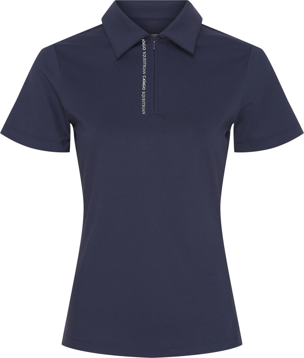 Catago Nash Short Sleeve Zip Polo