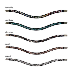 Stubben Magic Tack Browband Inlay Mixed