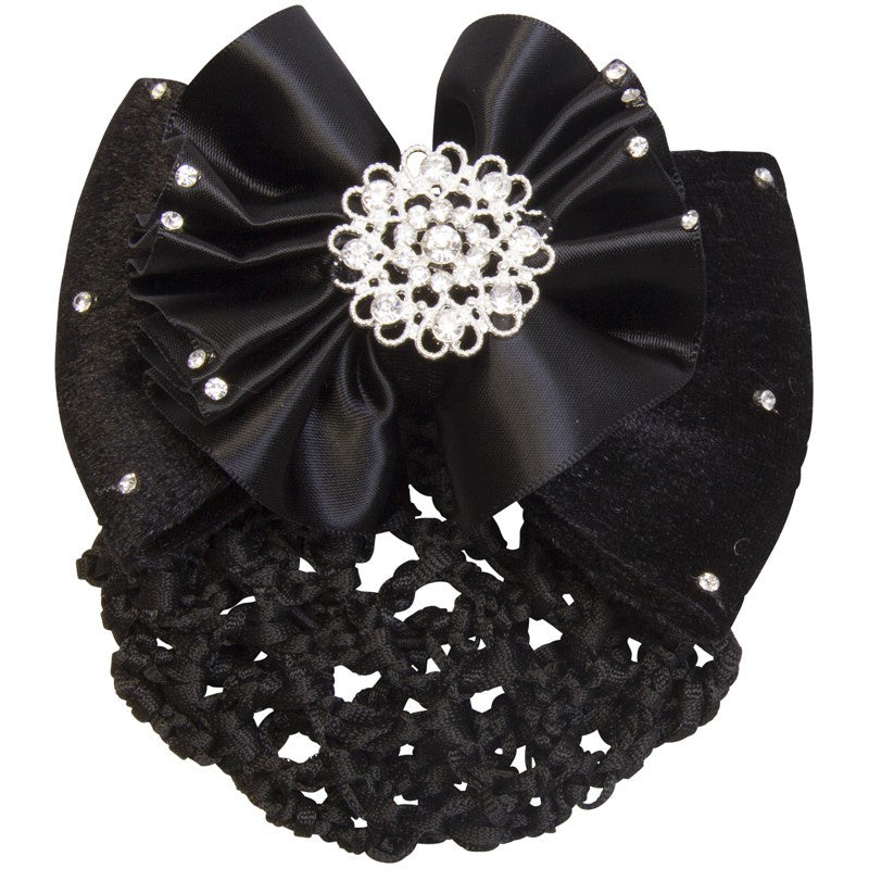 Imperial Hairbow with Net Crystal