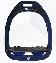 Load image into Gallery viewer, Flex-On Green Composite Flat Stirrups Navy
