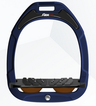 Load image into Gallery viewer, Flex-On Green Composite Flat Stirrups Navy
