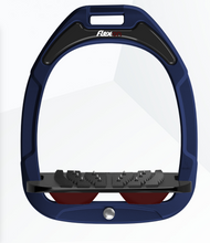 Load image into Gallery viewer, Flex-On Green Composite Flat Stirrups Navy
