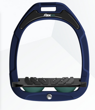 Load image into Gallery viewer, Flex-On Green Composite Flat Stirrups Navy
