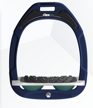 Load image into Gallery viewer, Flex-On Green Composite Flat Stirrups Navy
