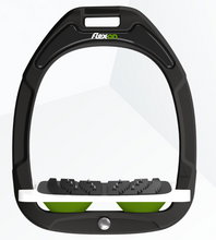 Load image into Gallery viewer, Flex-On Green Composite Inclined Stirrups Black
