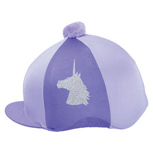 Load image into Gallery viewer, Unicorn Glitter Hat Cover by Little Rider
