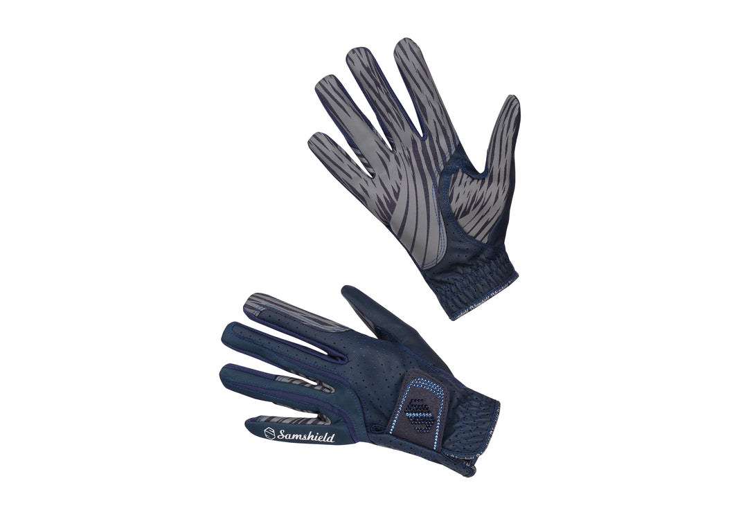 Samshield V-Skin Swarovski Navy Blue Crystal Gloves