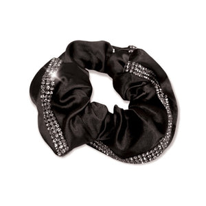 Equetech Satin Deluxe Crystal Hair Scrunchie
