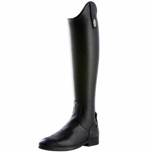 Tricolore S3311 Dress Boot Black Grainy Leather
