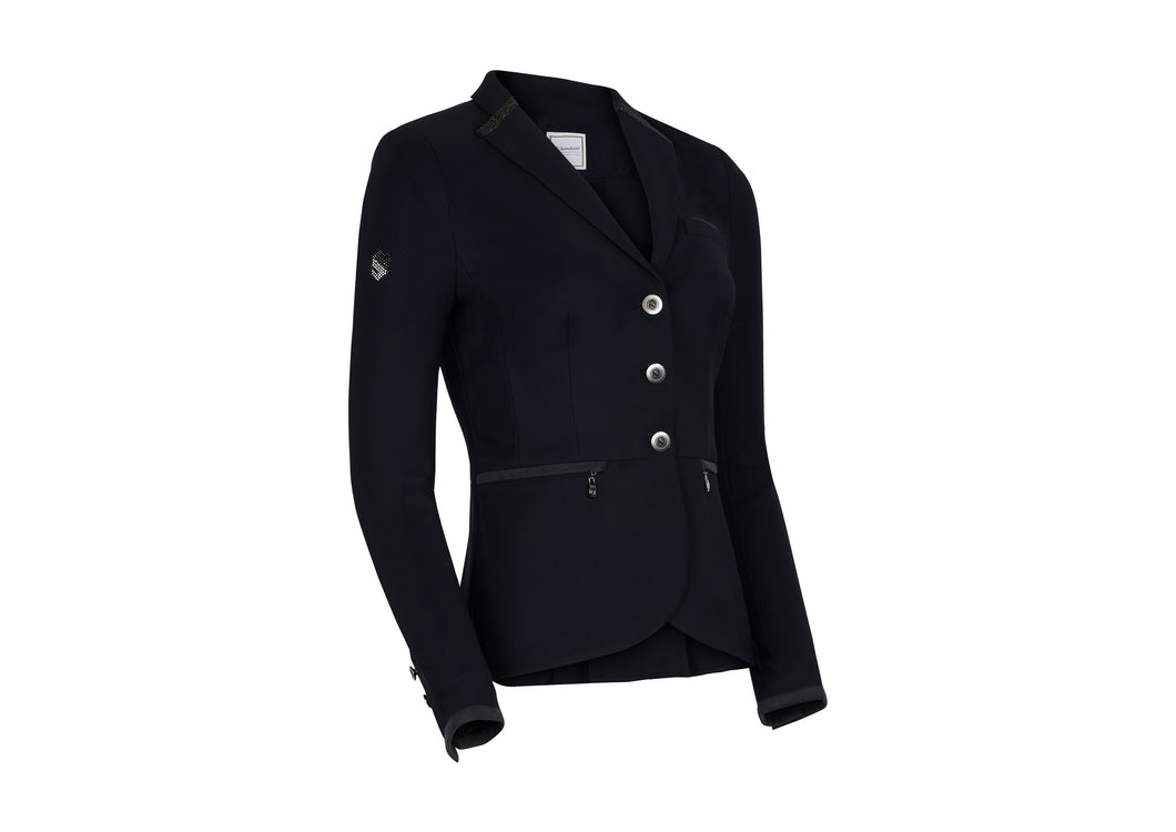 Samshield Victorine Crystal Fabric Black Jacket