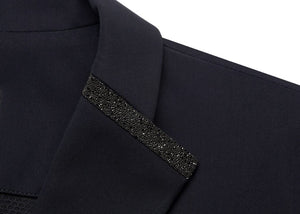 Samshield Victorine Crystal Fabric Black Jacket