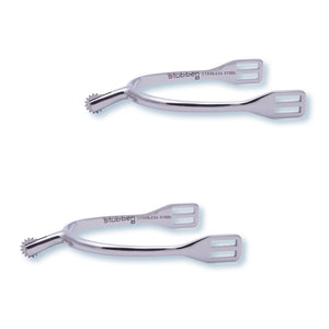 Stubben Lightweight Toothed Rowel Spurs