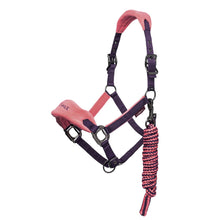 Load image into Gallery viewer, Le Mieux Vogue Fleece Headcollar &amp; Leadrope
